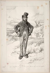 Physionomies Parisiennes: maanantai, 1857-58.