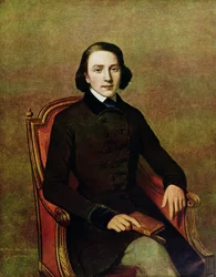 Victor Hugon (1804-66) muotokuva, 1829