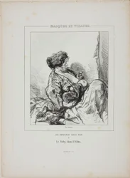 The Baby in Saint-Giles, teoksesta Masques et Visages