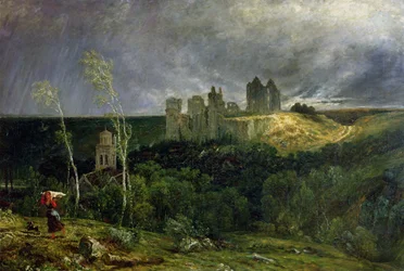 Chateau de Pierrefondsin rauniot, 1861