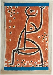 Urheilullinen nainen (huohottaen)