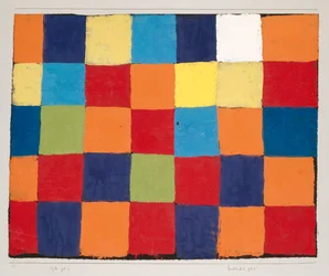 Väritaulukko Qu 1, 1930