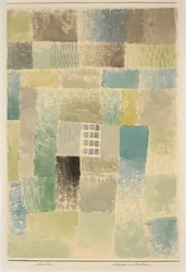 Asutuksen ensimmäinen talo, 1926.