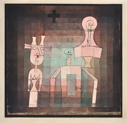 Asetelma veistoksilla Asetelma veistoksilla, 1923.