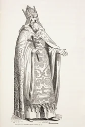 Prester Johannes, joka tunnetaan myös nimellä Presbyter Johannes.