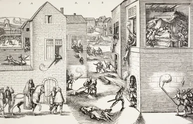Pyhän Bartholomeuksen päivän verilöyly elokuussa