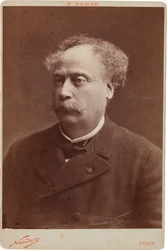 Alexandre Dumas, poika 1824-1895, n. 1886.