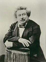 Alexandre Dumas Père -muotokuva (kuva)
