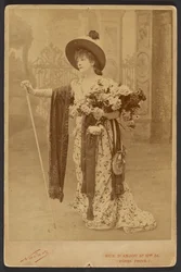 Sarah Bernhardt Floriana teoksessa La Tosca