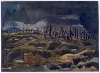 Nightfall, British Artists at the Front, Länsirintaman jatko, osa 3, Paul Nash