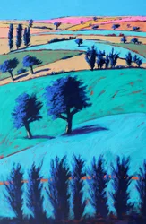 In The Valley #1, 2022 (akryyli taululle)