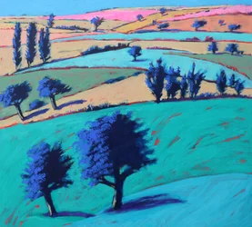 In The Valley #2, 2022 (akryyli taululle)
