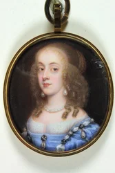 Lady (akvarelli vellum)