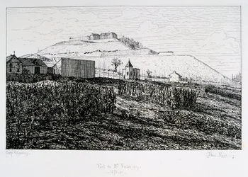 Fort du Mont Valerien, Pariisin voitot, 1870-1871