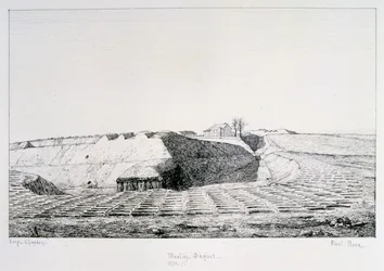 Moulin Saquet, Pariisin piiritys, 1870-1871