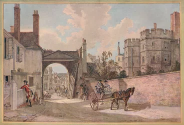 Queen Elizabeths Gateway, Windsorin linna, 1780