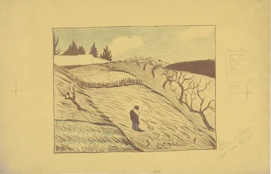 La fin du jour (Päivän loppu) 1893 (väri litho)