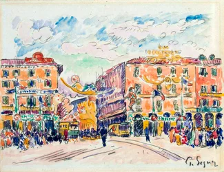 Kaupungin aukio, v1925.
