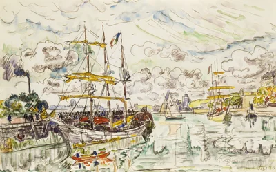 Saint-Malon satama, 1930