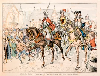 Kuvitus otettu Theodore Cahun kirjasta "" Jeanne d