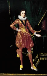 Charles I Walesin prinssinä, n. 1617