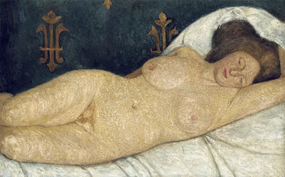 Makaava nainen alaston, 1905-06