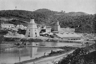 Calierasin uunit, kalkkiuunit, 1895