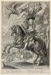 Ferdinand Itävaltalainen ratsain