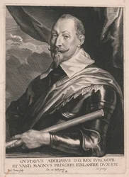 Gustavus Adolphus D.G. Rex Svec. Goth; ja Vand, Suuri Prinssi, Suomen herttua jne.