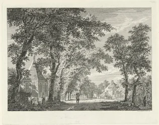 Kylänäkymä Driebergenissä, 1754
