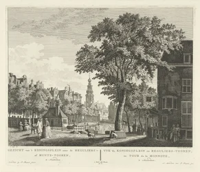Näkymä Munttorenille Amsterdamissa Näkymä 