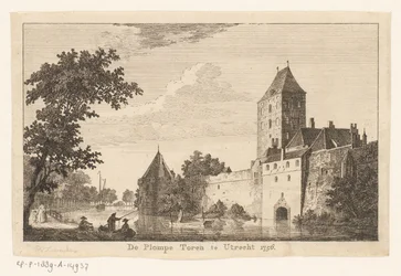 Vista del Plompe Toren a Utrecht, 1756 El Plompe Toren a Utrecht 1756 (títol a l