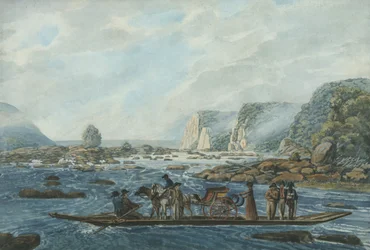 Lauttakohtaus Susquehannalla Wright