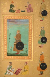 Islam Khan Mashhadin muotokuva 1600-luvulta.