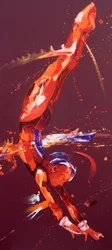 Gymnast Five, 2011 (öljy kankaalle)