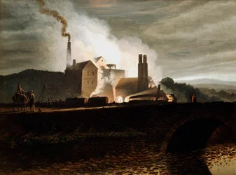 Teollisuusmaisema, Wales, 1800-luku