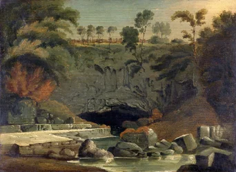 Porth-yr-Ogof, Brecknockshire, 1819.