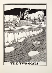 Kaksi vuohta, Fontainen saduista, pub. 1905