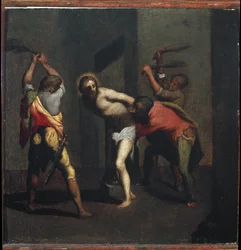 Passion of Christ: The Flogging (öljy puulle