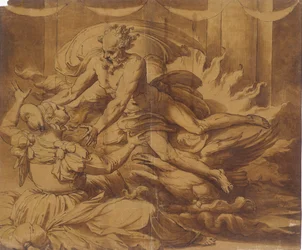 Jupiter ilmestyy Semelelle, 1501-47.