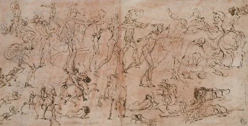 Studies of Warriors, Horsemen ja Lions, 1528-33