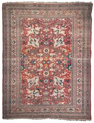 Heriz-matto, Luoteis-Persia, 1800-luvun kolmas neljännes
