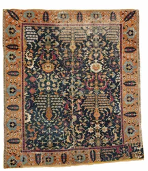 Khorassan-pensasmatto, Itä-Persia, 1600-luvun toinen puoli (tekstiili)