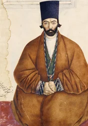 Qajar-aatelisen muotokuva, n. 1864-1865