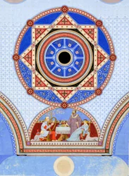 Ottawa Opera House, Ottawa, Illinois, Wall Stencil Design, n. 1875.