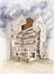 Norhamin linna, 1400-luvun puoliväli, 1990-2010