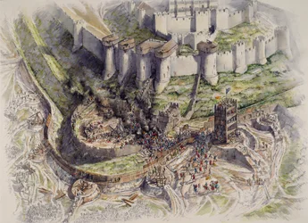 Doverin linnan piiritys, Kent, 1216 c1995-c2006.