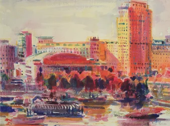 South Bank, 2002 (wc paperilla)