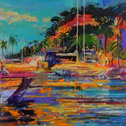 Cavalaire-sur-Mer, 2023 (öljy kankaalle)