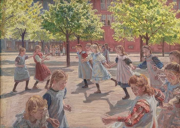 Leikkivät lapset. 1907-08